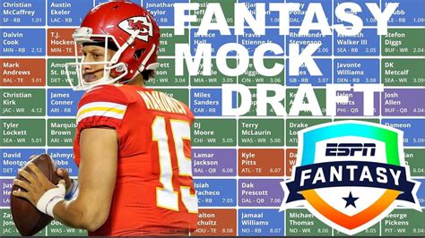 Fantasy football 5th pick 10 team league - Fantasy Football Mock Draft Simulator; Standard Mock Draft Strategy in 10-Team Leagues 1.05 Nick Chubb (RB – CLE) Having Nick Chubb slide to the fifth pick is a blessing in this standard draft ...